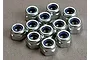 Traxxas Silver Steel 3mm Nyloc Nuts 12Pcs 2745