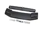 Traxxas TRX-4 and TRX-6 Mercedes Benz roof visor set including black plastic visor components, clear light lenses, and mounting hardware.