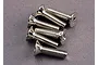 Traxxas 4x15mm Fine Thread Countersunk Head Screws 6Pcs 3167