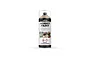 A 400ml can of Vallejo Hobby Paint in Bone White, featuring a clear plastic cap and detailed label with safety warnings and model painting examples.