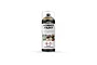A 400ml can of Vallejo Hobby Paint aerosol spray in Desert Yellow, featuring a clear plastic cap and detailed product labeling on a white background.