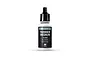 A 17ml bottle of Vallejo Thinner Medium with a black dropper cap, standing upright against a white background.