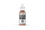A 17ml bottle of Vallejo Model Color Beige Red acrylic paint, featuring a white dropper cap and a label with the product name and code 70.804.