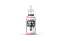 A 17ml bottle of Vallejo Model Color Salmon Rose acrylic paint, featuring a white dropper cap and a label with the product name and code 70.835.