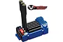 Traxxas VXL-3m waterproof brushless electronic speed control unit with blue casing and black heatsink fins.