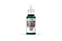 A 17ml bottle of Vallejo Model Color Ger Cam Extra Dark Green acrylic paint, showing the white dropper cap and label with product number 70.896.