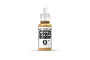 A 17ml bottle of Vallejo Model Color Dark Flesh acrylic paint, featuring a white dropper cap and a label with the product name and code 70.927.