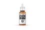 A 17ml bottle of Vallejo Model Color Light Brown acrylic paint, featuring a white dropper cap and a label with the product name and code 70.929.