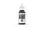A 17ml bottle of Vallejo Model Color Transparent Smoke acrylic paint, featuring a white dropper cap and a label with the product name and code 70.939.