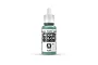 A 17ml bottle of Vallejo Model Color Light Blue paint, featuring a white dropper cap and a label with the product name and code 70.972.
