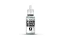 A 17ml bottle of Vallejo Model Color Light Sea Grey acrylic paint, featuring a white dropper cap and a label with the product name and code 70.973.