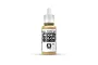 A 17ml bottle of Vallejo Model Color acrylic paint in the shade Buff, featuring a white dropper cap and a label with the product name and code 70.976.