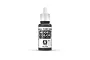 A 17ml bottle of Vallejo Model Color German Grey acrylic paint, featuring a white dropper cap and a label with the product name and RAL7016 code.