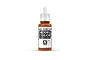 A 17ml bottle of Vallejo Model Color Metallic Copper acrylic paint, featuring a white dropper cap and a label with the product name and code 70.999.