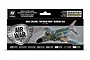 Vallejo Model Air Soviet/Russian Su-7/17 "Fitter", "Cold War" to 80's Colour Acrylic Paint Set 8Pcs 71604