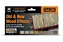 Vallejo Model Air Old & New Wood Effects Colour Acrylic Airbrush Paint Set 71187