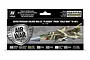 Vallejo Model Air Soviet/Russian MiG-23 Flogger paint set box featuring an illustration of a camouflaged MiG-23 fighter jet.