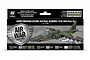 Vallejo Model Air Soviet/Russian Tactical Schemes 1978-1989 (Part II) paint set box featuring a Su-25 Frogfoot aircraft illustration.