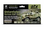 Vallejo Model Air Untarfarben Set Colour Acrylic Airbrush Paint Set 8Pcs 71159