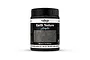 A 200ml jar of Vallejo Earth Texture Acrylic Black Lava-Asphalt diorama effects paste, featuring a black screw-top lid and white label.
