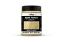 A 200ml jar of Vallejo Earth Texture Acrylic Desert Sand diorama effects paste with a black lid against a white background.