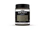 A 200ml jar of Vallejo Diorama Effects Dark Earth texture paste with a black lid and white label against a white background.