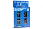 Trumpeter 1/350 scale F4U-4 Corsair pre-painted aircraft model kit box containing four small plastic fighter plane models.