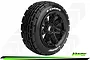 Louise 4.7/5.5" Baja 5B Front B-Orbit Tyres on Black Spoke Rims 2Pcs - Beadlocked Wheels 2pcs L-T3265B