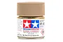 A 10ml jar of Tamiya XF-92 Yellow Brown (DAK 1941) flat acrylic paint with a tan plastic lid against a white background.