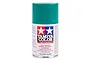 A 100ml can of Tamiya TS-102 Cobalt Green lacquer spray paint for plastic models, featuring the Tamiya logo and safety warnings on a white background.