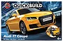 Airfix Quickbuild Audi TT Coupe Plastic Model Kit - Yellow J6034