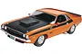Revell 1/24 1970 Dodge Challenger 2 'n 1 Scaled Plastic Model Kit 85-2596