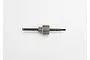 Traxxas 18T input gear with integrated metal shaft on a plain white background.