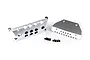 Traxxas TRX-6 Mercedes Benz G 63 AMG Satin Plated Finish Front & Rear Skid Plates w/ Hardware 8835