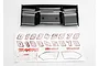 Traxxas Revo Wing (Black) w/ Decal Sheet 5446