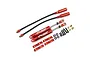 Yeah Racing 1/10 Red 110mm Desert Lizard Piggyback Internal Spring Shocks 2Pcs DDP-110RD