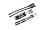 Yeah Racing 1/10 Black 110mm Desert Lizard Piggyback Internal Spring Shocks 2Pcs DDP-110BK