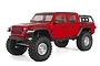 Axial SCX10 III Jeep JT Gladiator RC Rock Crawler Electric 4WD 1/10 Scale RTR - Red AXI03006BT2