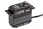Power HD S25 Silver Storm brushless standard servo with a black metal case and silver heat sink fins.
