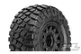 Pro-Line 2.2/3.0" BFGoodrich Baja T/A SC M2 (Medium) Tyres on Black Raid Rims - Glued Wheels 2Pcs 10123-10