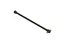 A single black metal CVD drive shaft for an ARRMA 1/5 scale RC vehicle, shown against a plain white background.