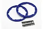 Traxxas Blue Beadlock Style Sidewall Protector w/ Screws 5666