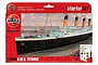 Airfix 1/1000 RMS Titanic Ship Scaled Plastic Model Kit Starter Set A55314