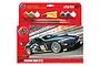 Airfix 1/32 scale Jaguar XKR GT3 starter set model kit in original packaging, including paints, brushes, and poly cement.