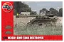 Airfix 1/35 scale M36B1 GMC tank destroyer plastic model kit box art showing a tank in a field.