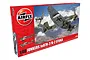 Airfix 1/48 scale Junkers Ju87R-2/B-2 Stuka model kit box, featuring artwork of the aircraft in flight over a landscape.