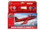 Airfix 1/72 Hunting Percival Jet Provost T3 Scaled Plastic Model Kit Small Starter Set A55116
