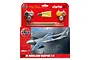 Airfix 1/72 Dh Vampire TII Fighter Scaled Plastic Model Kit Medium Starter Set A55204