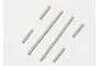 A set of six metal suspension pins of varying lengths arranged on a plain white background.