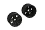 ARRMA 4.9" MT Black Rim 2Pcs ARA510122